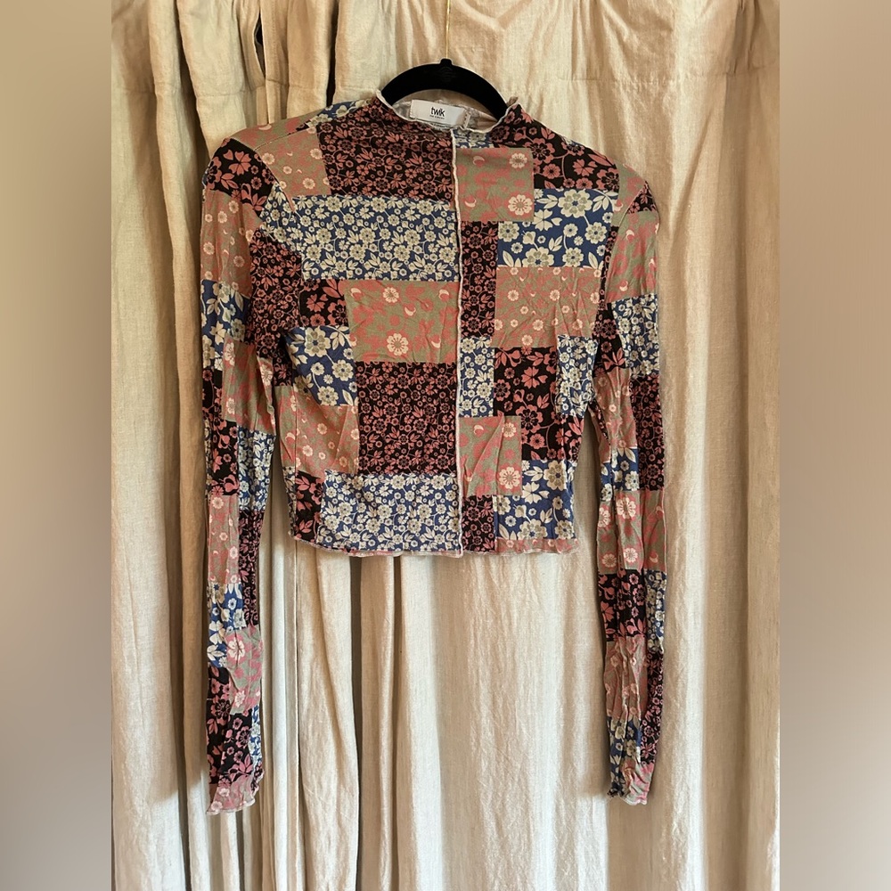 SIMONS / TWIK - PATCHWORK LONGSLEEVE